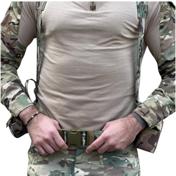 Ременно-плечевая система (РПС) с подсумками Якеда Мультикам - 3573931 Ременно-плечевая система (РПС) с подсумками Якеда Мультикам - 3573931