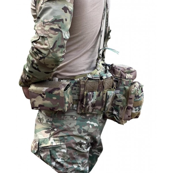 Ременно-плечевая система (РПС) с подсумками Якеда Мультикам - 3573931 Ременно-плечевая система (РПС) с подсумками Якеда Мультикам - 3573931