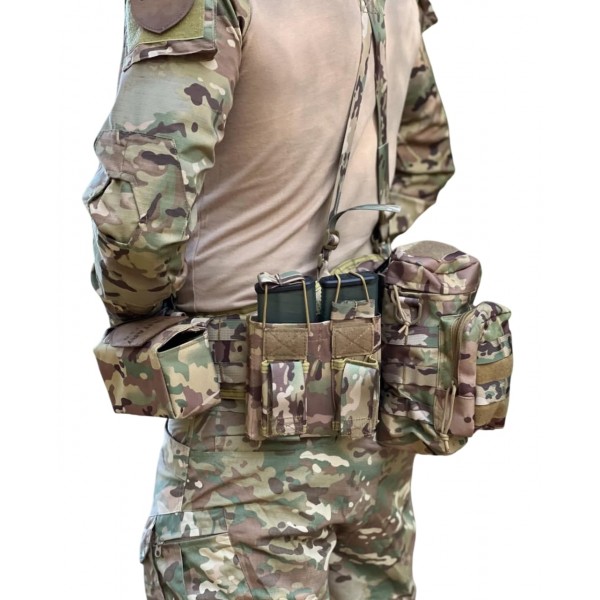 Ременно-плечевая система (РПС) с подсумками Якеда Мультикам - 3573931 Ременно-плечевая система (РПС) с подсумками Якеда Мультикам - 3573931