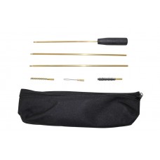 Набір для чищення нарізної зброї калібру 5.45 в текстильному пеналі (шомпол латунний трисекційний (710 мм), йорж латунний, йорж щетинний, вішер)