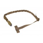 Одноточечный ремень с креплением к плитоноске uaBRONIK Койот