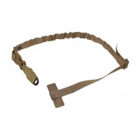 Одноточковий ремінь з кріпленням до плитоноски uaBRONIK Койот