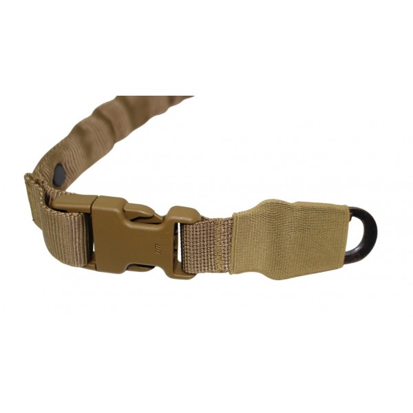 Одноточечный ремень с креплением к плитоноске uaBRONIK Койот - 3575326 Одноточечный ремень с креплением к плитоноске uaBRONIK Койот - 3575326