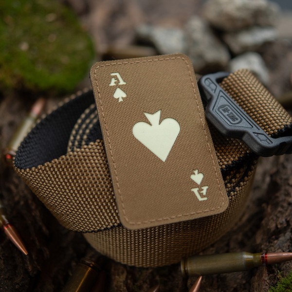 M-Tac нашивка Ace of Spades Laser Cut Coyote/світлонакопичувач - 51109599 M-Tac нашивка Ace of Spades Laser Cut Coyote/світлонакопичувач - 51109599