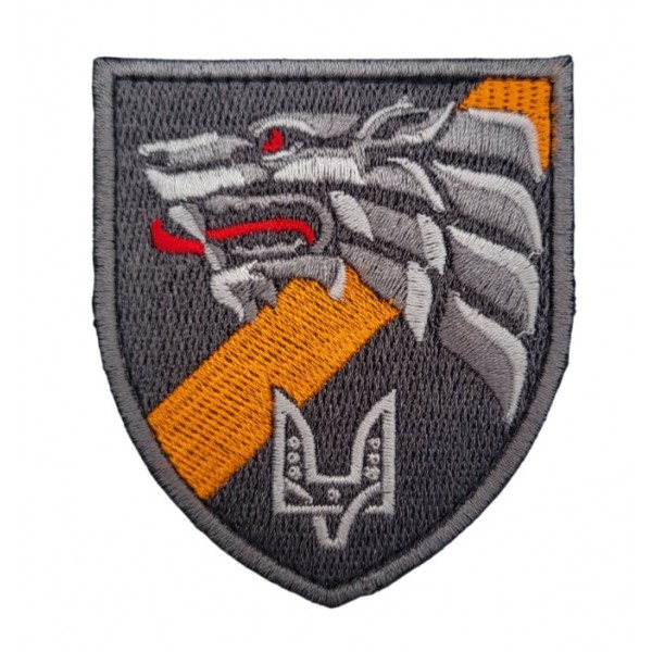 Шеврон Сили спеціальних операцій ССО Вовк (розмір 7х8 см) - 3584348