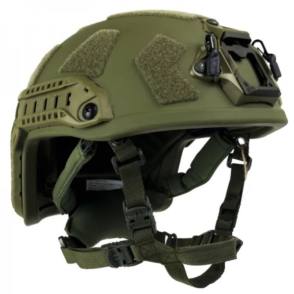 Шлем Fast с системой wendy Velcro (уровень защиты NIJ IIIA) Олива - 3580886