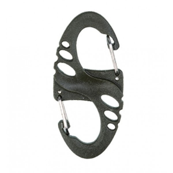 Карабин тактический S-образный (упаковка 10 шт) Mil-Tec Германия Oliv - 3580957