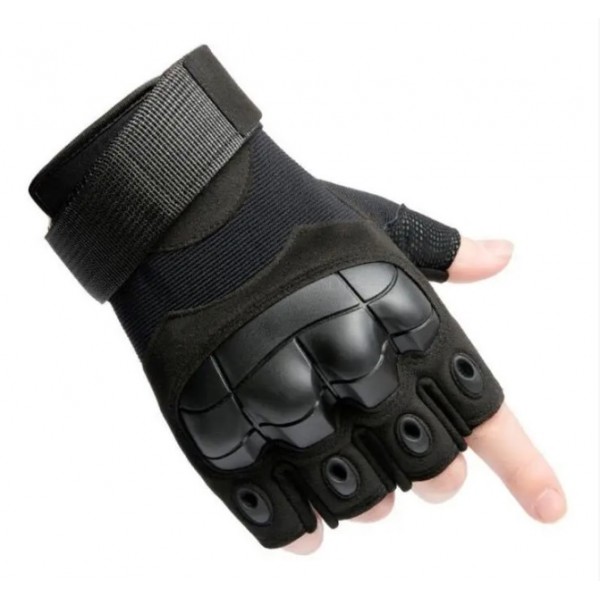 Тактичні безпалі рукавички Outdoor Tactics чорні - 3581016 Тактичні безпалі рукавички Outdoor Tactics чорні - 3581016