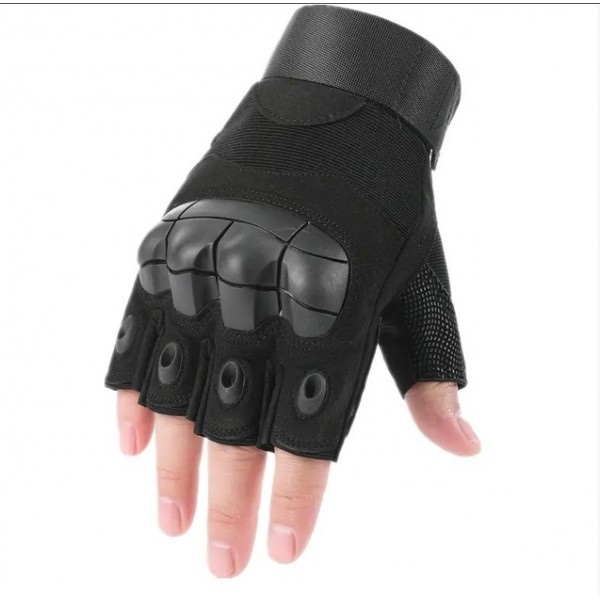 Тактичні безпалі рукавички Outdoor Tactics чорні - 3581016 Тактичні безпалі рукавички Outdoor Tactics чорні - 3581016