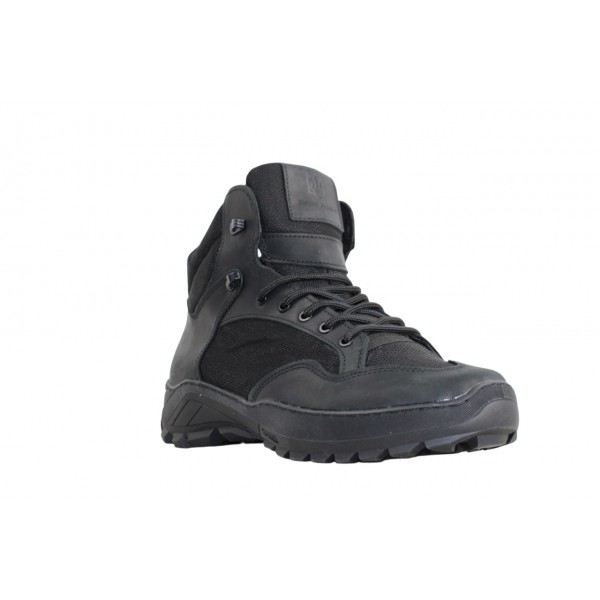 Кроссовки мужские демисезон Crossav 23-56 (Кожа крейзи+Кордура) Черные - 3581144 Кроссовки мужские демисезон Crossav 23-56 (Кожа крейзи+Кордура) Черные - 3581144