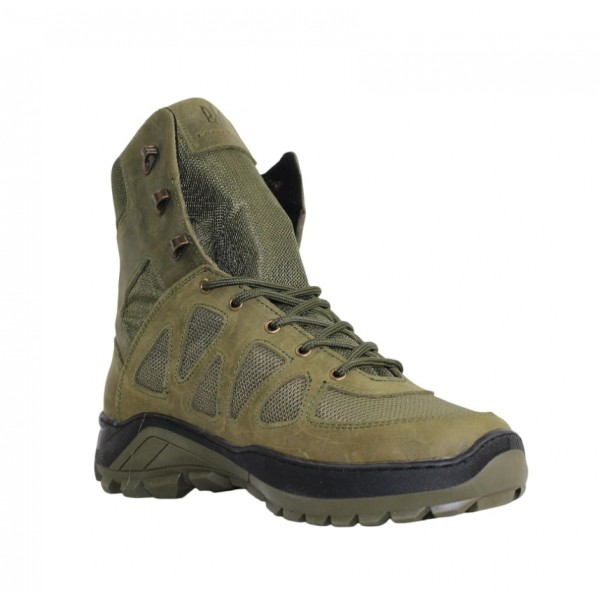 Берцы мужские летние Crossav 16 (Натуральный нубук+Кордура) Хаки - 3581219 Берцы мужские летние Crossav 16 (Натуральный нубук+Кордура) Хаки - 3581219