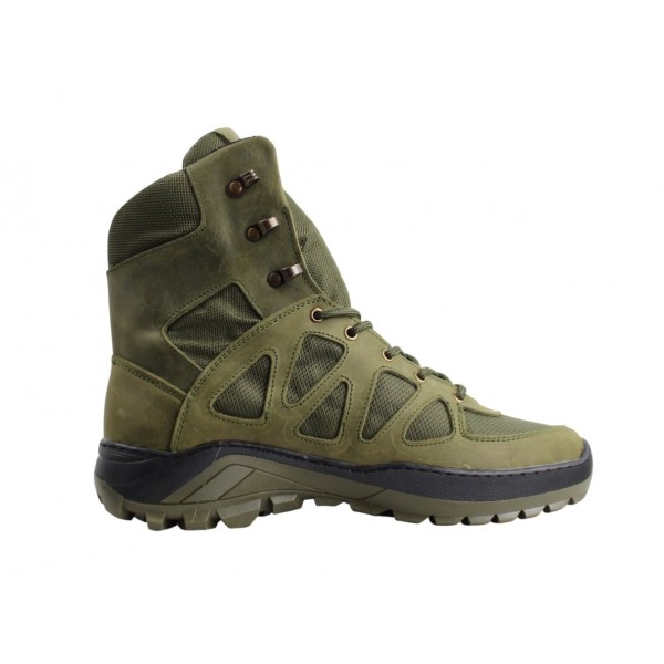 Берцы мужские летние Crossav 16 (Натуральный нубук+Кордура) Хаки - 3581219 Берцы мужские летние Crossav 16 (Натуральный нубук+Кордура) Хаки - 3581219