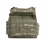 Плитоноска ЄМ22 PECordura 1000D ПЕ стропа Karabat Темний піксель