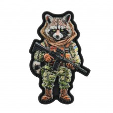 Нашивка Raccoon UA PVC