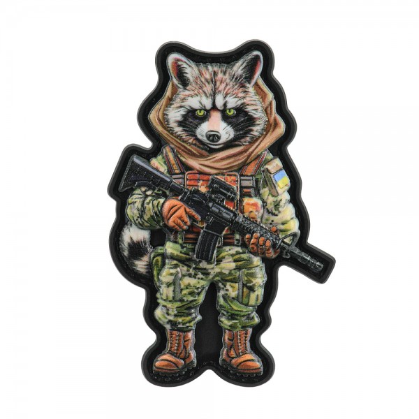 Нашивка Raccoon UA PVC MC - 51514008