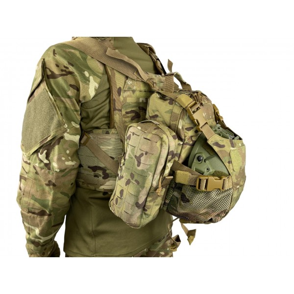 Рюкзак тактический суточный с креплением паук для шлема Gen 2.0 uaBronik Мультикам - 3581268