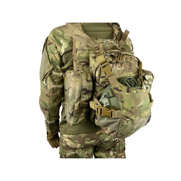 Рюкзак тактический суточный с креплением паук для шлема Gen 2.0 uaBronik Мультикам - 3581268