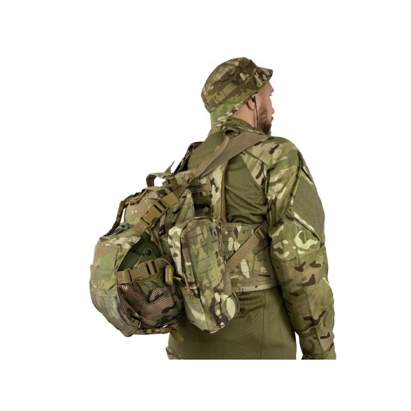 Рюкзак тактический суточный с креплением паук для шлема Gen 2.0 uaBronik Мультикам - 3581268