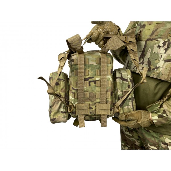 Рюкзак тактический суточный с креплением паук для шлема Gen 2.0 uaBronik Мультикам - 3581268