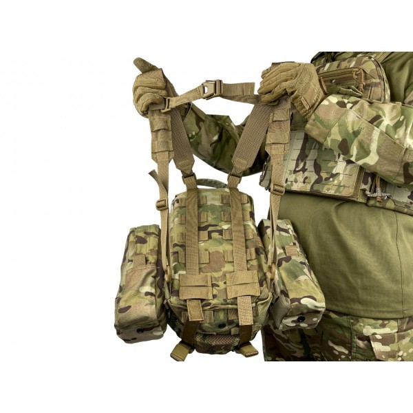 Рюкзак тактический суточный с креплением паук для шлема Gen 2.0 uaBronik Мультикам - 3581268