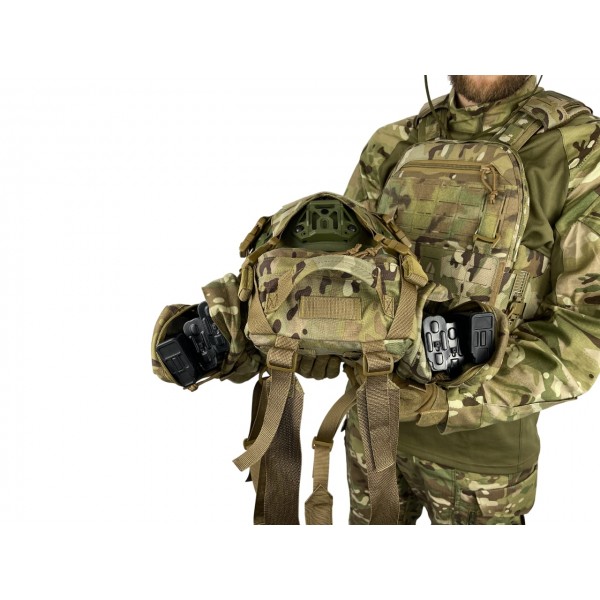 Рюкзак тактический суточный с креплением паук для шлема Gen 2.0 uaBronik Мультикам - 3581268