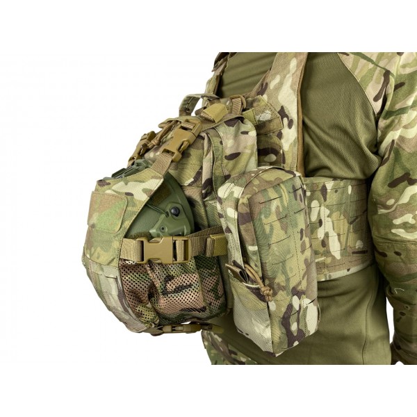 Рюкзак тактический суточный с креплением паук для шлема Gen 2.0 uaBronik Мультикам - 3581268