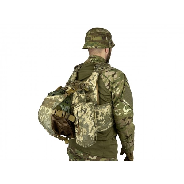 Рюкзак тактический суточный с креплением паук для шлема Gen 2.0 uaBronik ММ-14 - 3581269 Рюкзак тактический суточный с креплением паук для шлема Gen 2.0 uaBronik ММ-14 - 3581269