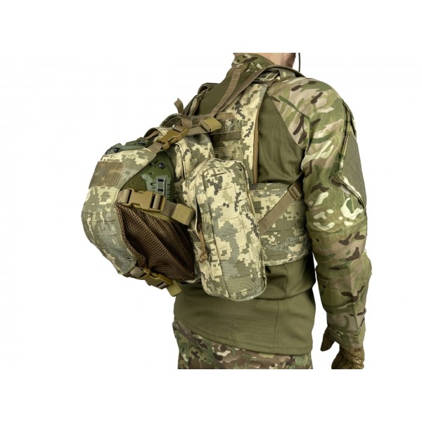 Рюкзак тактический суточный с креплением паук для шлема Gen 2.0 uaBronik ММ-14 - 3581269 Рюкзак тактический суточный с креплением паук для шлема Gen 2.0 uaBronik ММ-14 - 3581269
