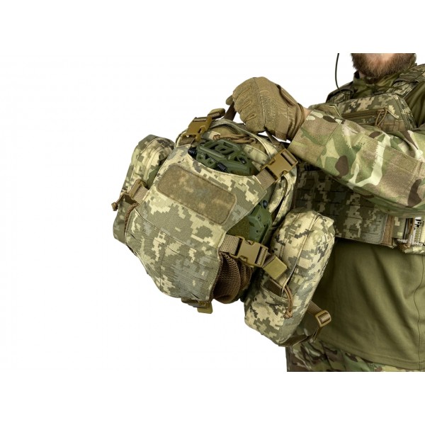 Рюкзак тактический суточный с креплением паук для шлема Gen 2.0 uaBronik ММ-14 - 3581269 Рюкзак тактический суточный с креплением паук для шлема Gen 2.0 uaBronik ММ-14 - 3581269