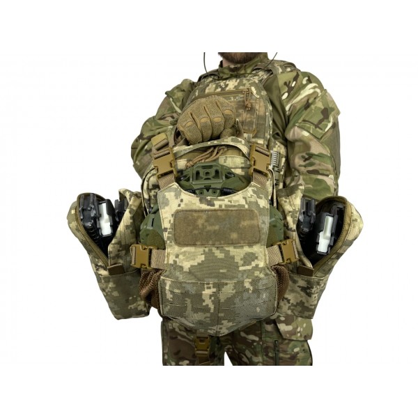 Рюкзак тактический суточный с креплением паук для шлема Gen 2.0 uaBronik ММ-14 - 3581269 Рюкзак тактический суточный с креплением паук для шлема Gen 2.0 uaBronik ММ-14 - 3581269