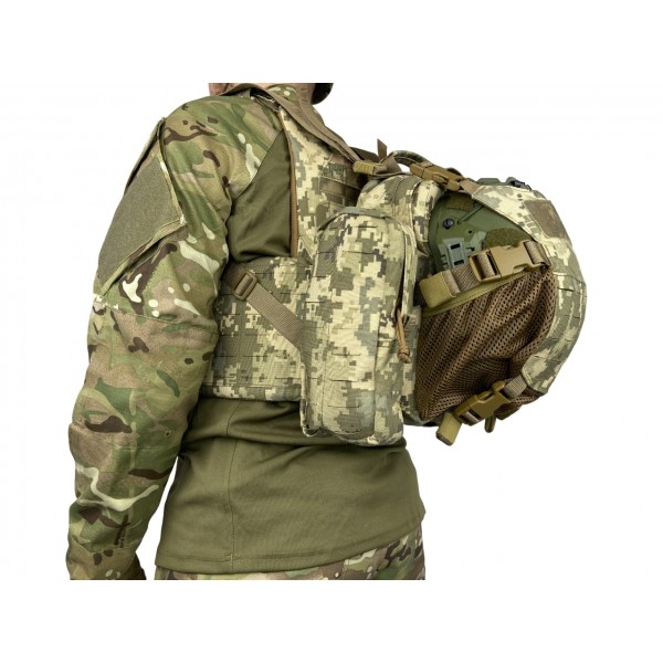 Рюкзак тактический суточный с креплением паук для шлема Gen 2.0 uaBronik ММ-14 - 3581269 Рюкзак тактический суточный с креплением паук для шлема Gen 2.0 uaBronik ММ-14 - 3581269
