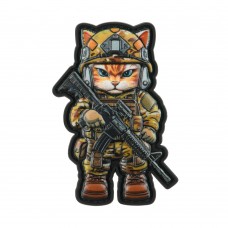 Нашивка Котик ВСУ PVC MC