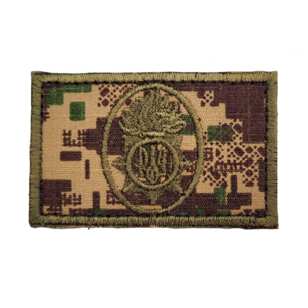 Шеврон Национальная гвардия Украины НГУ Хищник (размер 4х7 см) - 3581418