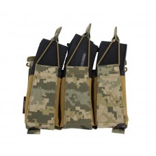 Панель под магазин с резинкой тройная WS3 Warrior Spirit Пиксель