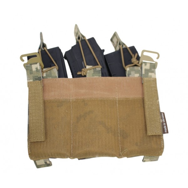 Панель под магазин с резинкой тройная WS3 Warrior Spirit Пиксель - 3581422 Панель под магазин с резинкой тройная WS3 Warrior Spirit Пиксель - 3581422