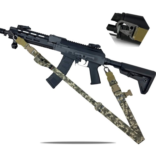 Ремень одно/двухточечный оружейный RAGNAROK ODIN carbine Gen.II Пиксель - 3581432