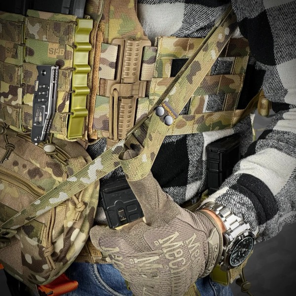 Ремень трехточечный оружейный RAGNAROK Hel Gen.II QD Мультикам - 3581434 Ремень трехточечный оружейный RAGNAROK Hel Gen.II QD Мультикам - 3581434