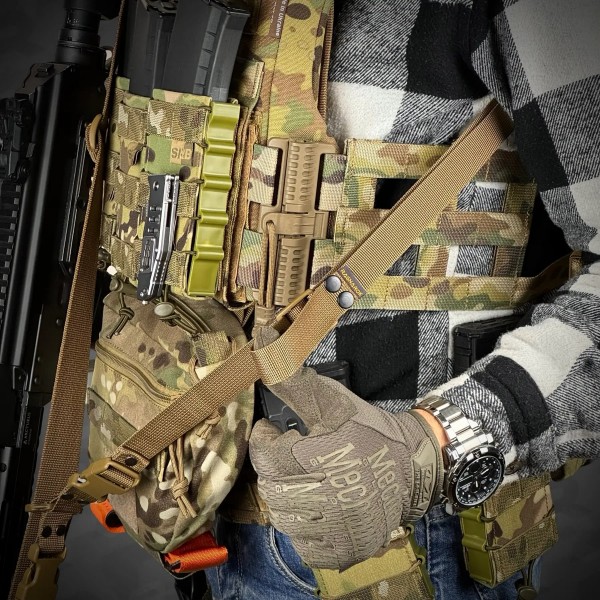 Ремень трехточечный оружейный RAGNAROK Hel Gen.II QD Койот - 3581435 Ремень трехточечный оружейный RAGNAROK Hel Gen.II QD Койот - 3581435