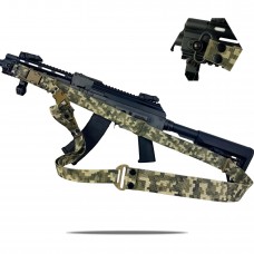 Ремень трехточечный оружейный RAGNAROK Hel Gen.II QD Пиксель