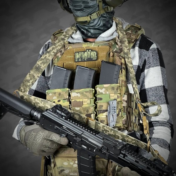 Ремінь триточковий збройовий RAGNAROK Hel Gen.II QD Піксель - 3581436 Ремінь триточковий збройовий RAGNAROK Hel Gen.II QD Піксель - 3581436