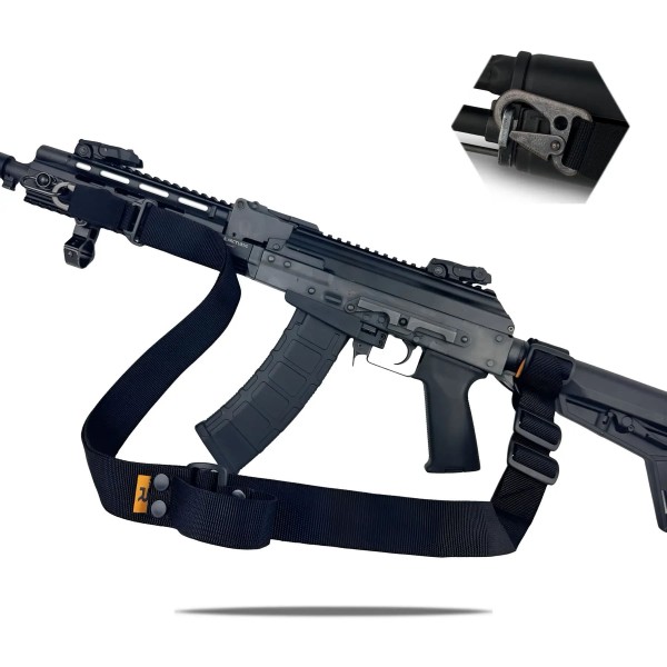 Ремінь RAGNAROK TYR carbine Чорний збройовий одно/двоточковий з додатковим кріпленням - 3581437