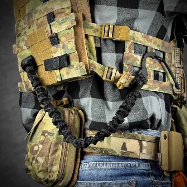 Ремень-крюк THOR-3 фиксатор для оружия RAGNAROK Черный - 3581438 Ремень-крюк THOR-3 фиксатор для оружия RAGNAROK Черный - 3581438