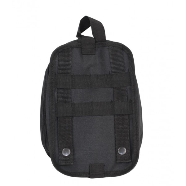 Підсумок під Аптечку з відкидною спинкою на кнопках МК Чорний - 3581493