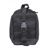 Підсумок під Аптечку з відкидною спинкою на кнопках МК Чорний