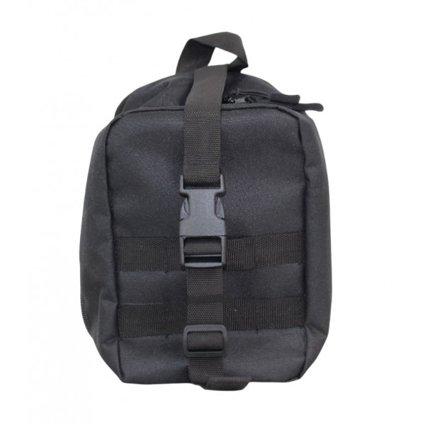 Підсумок під Аптечку з відкидною спинкою на кнопках МК Чорний - 3581493