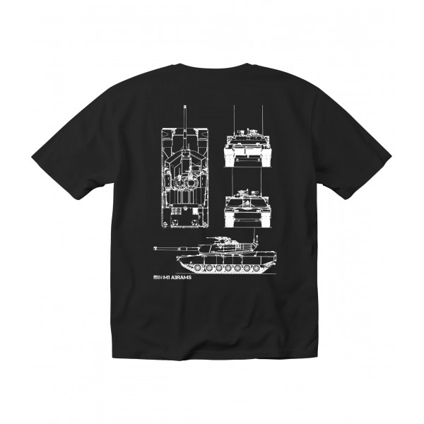 Футболка Karakurt M1 Abrams Black - 3584268