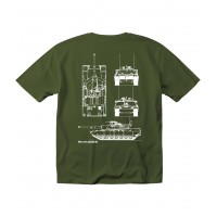 Футболка Karakurt M1 Abrams Oliv Karakurt M1 Abrams Oliv