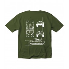 Футболка Karakurt M1 Abrams Oliv