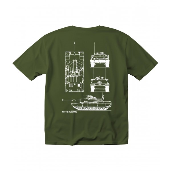 Футболка Karakurt M1 Abrams Oliv - 3584269