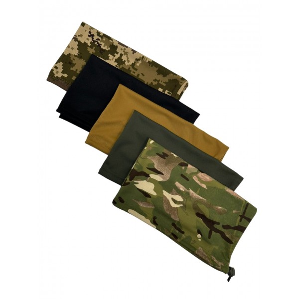 Баф летний с затяжкой CoolMax МК Черный - 3584285 Баф летний с затяжкой CoolMax МК Черный - 3584285